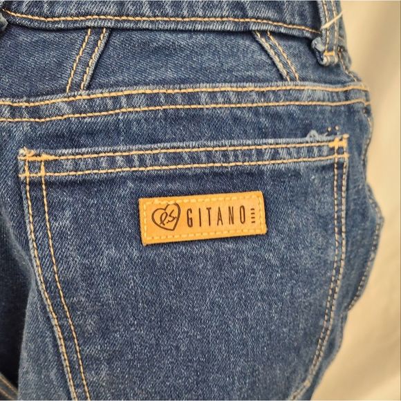 Vintage 80's Gitano High Waisted Jeans 14 Long - Picture 6 of 7